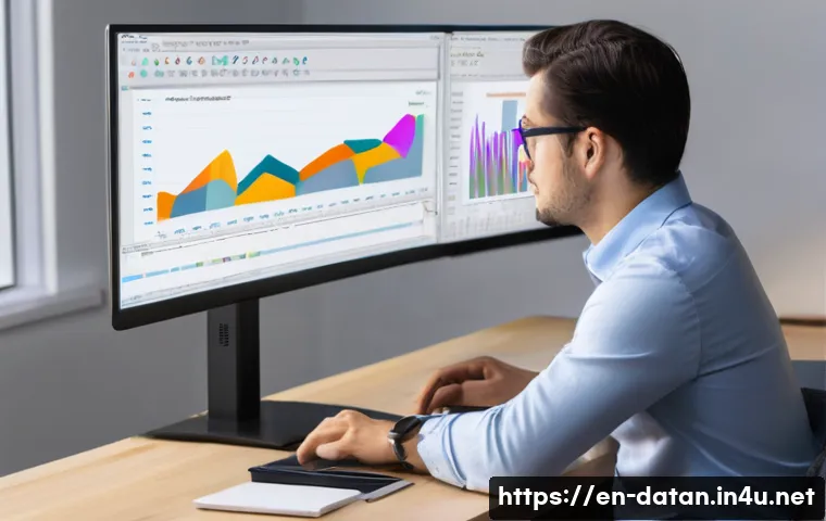 R 언어를 활용한 데이터 분석 실전 팁 - **Prompt 1: Focused RStudio Development Environment**
    A highly detailed, photorealistic image of...